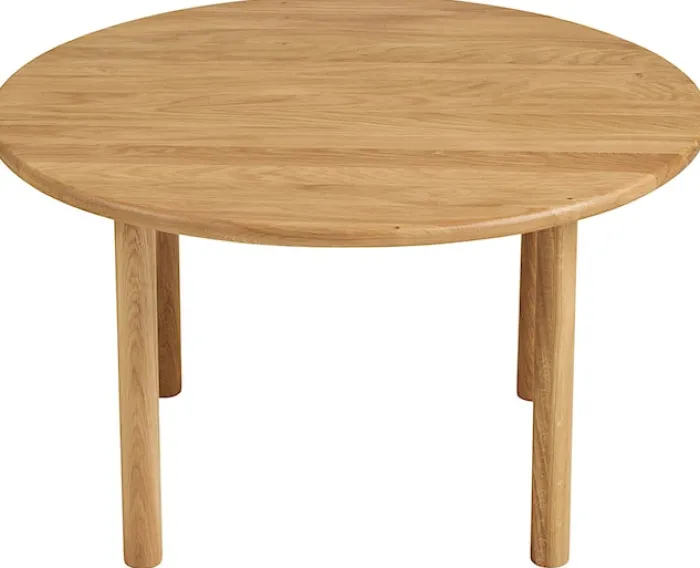 Stolik kawowy Terizes okrągły 70 cm dąb naturalny