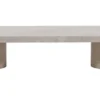 Stolik kawowy Tonenter 25x60x190cm jasny marmur