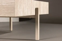 Stolik kawowy Vadholmen 126x82 cm bielony