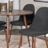 Stół Plaza okrągły blat średnica 100 cm orzech