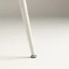 Stół Plaza okrągły blat średnica 120 cm beżowy