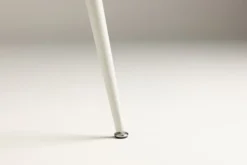 Stół Plaza okrągły blat średnica 120 cm beżowy