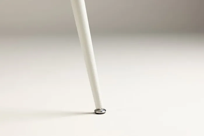 Stół Plaza okrągły blat średnica 120 cm beżowy
