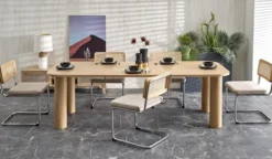 Stół rozkładany Divisolity 160-240x100 cm dąb naturalny