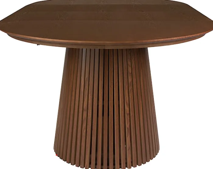 Stół rozkładany Formisty 120-200x120 cm lamele orzech