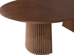 Stół rozkładany Formisty 120-200x120 cm lamele orzech