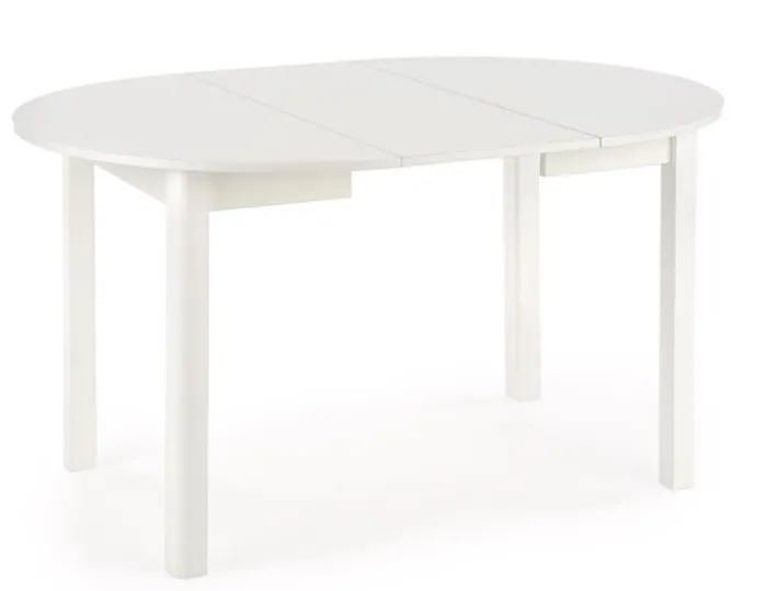 Stół rozkładany Nelloom 102-142x102 biały