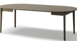 Stół rozkładany Plot 120-240x120 cm dąb ciemny