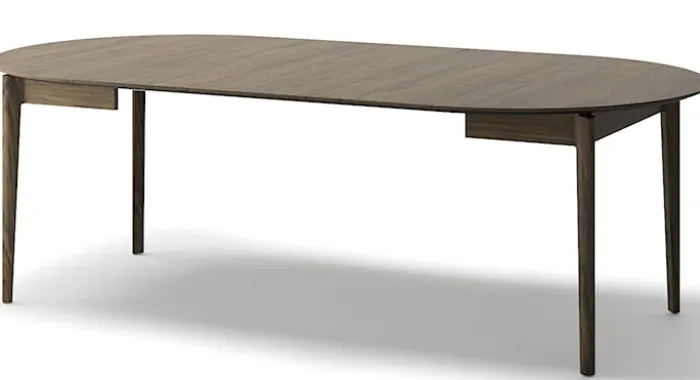 Stół rozkładany Plot 120-240x120 cm dąb ciemny