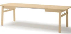 Stół rozkładany Plot 149-269x85 cm dąb jasny