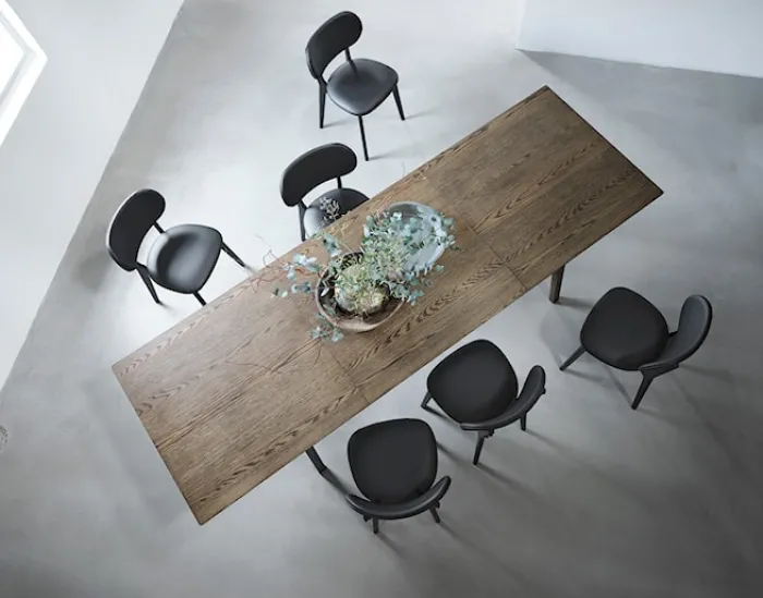 Stół rozkładany Qulize 190-290 cm dąb palony
