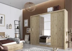 Szafa Idea 250 cm z lustrem San remo