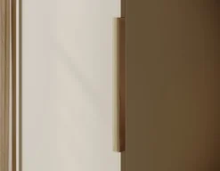 Szafa jednodrzwiowa Frame z drążkiem 50 cm Szary beż