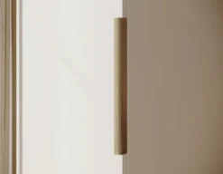 Szafa jednodrzwiowa Frame z drążkiem 50 cm Biała
