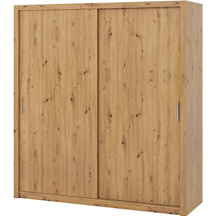 Szafa przesuwna Rinker 200 cm Dąb artisan