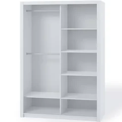 Szafa Rinker 120 cm z lustrem Dąb artisan