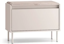 Szafka na buty Dioce z klapą i siedziskiem 69 cm Kaszmir