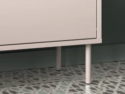Szafka na buty Dioce z klapą i siedziskiem 69 cm Kaszmir