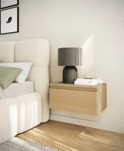 Szafka nocna Bemmi wisząca 49 cm dąb lindberg