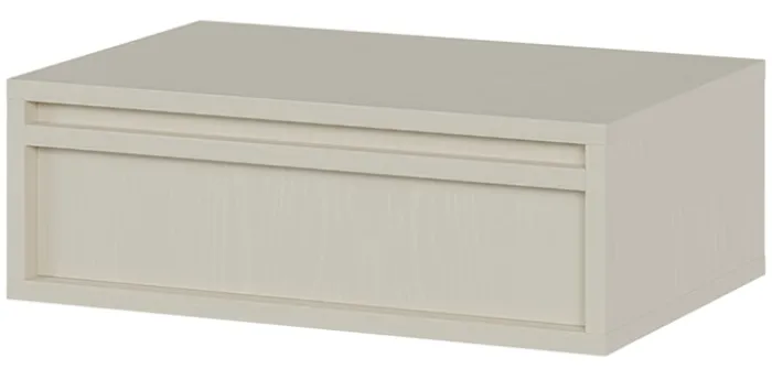Szafka nocna Evo z szufladą wisząca 50 cm Beż piaskowy