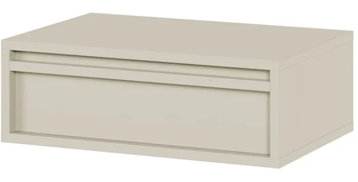 Szafka nocna Evo z szufladą wisząca 50 cm kaszmir