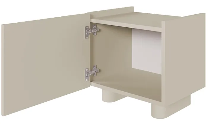 Szafka nocna Fiorra 48 cm kaszmir