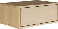 Szafka nocna Framme wisząca z szufladą 50 cm dąb lindberg