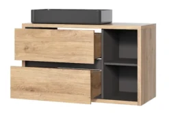 Szafka pod umywalkę Netime 100 cm wisząca