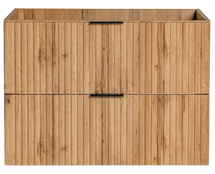 Szafka pod umywalkę Temirni 80 cm dąb wotan lamele