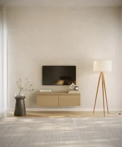 Szafka RTV Bemmi wisząca 100 cm dąb lindberg