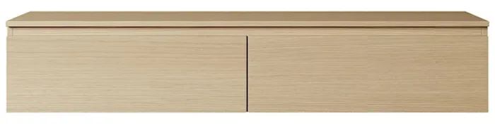 Szafka RTV Bemmi wisząca 150 cm dąb lindberg