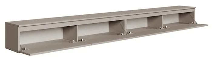 Szafka RTV Bemmi wisząca 300 cm kaszmir