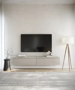 Szafka RTV Bemmi wisząca 175 cm kaszmir
