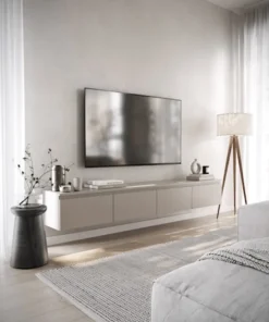 Szafka RTV Bemmi wisząca 200 cm kaszmir