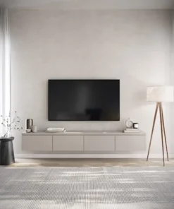 Szafka RTV Bemmi wisząca 200 cm kaszmir