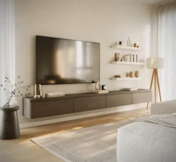 Szafka RTV Bemmi wisząca 300 cm orzech wisconsin