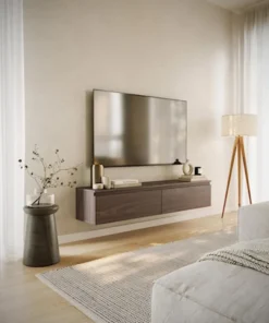 Szafka RTV Bemmi wisząca 150 cm orzech wisconsin