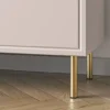 Szafka RTV dwudrzwiowa Loppa z klapą 160 cm Kaszmir
