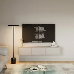 Szafka RTV Framme wisząca z trzema klapami 150 cm kaszmir