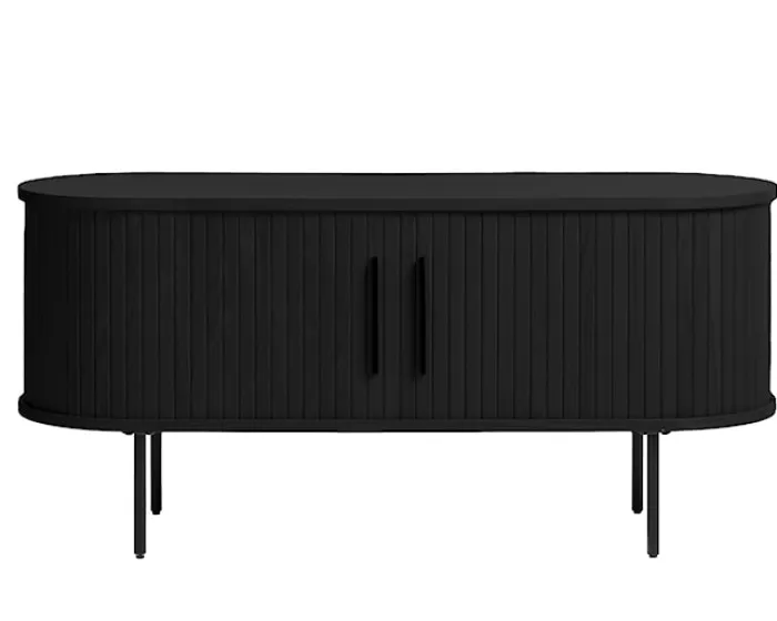 Szafka RTV Gativel 120 cm dąb czarny