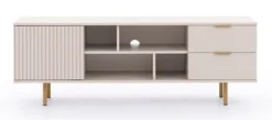 Szafka RTV Klazby 150 cm kaszmir lamele