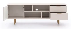 Szafka RTV Klazby 150 cm kaszmir lamele
