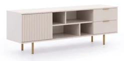 Szafka RTV Klazby 150 cm kaszmir lamele
