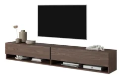 Szafka RTV Mirrgo 200 cm Orzech