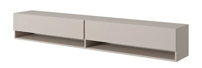 Szafka RTV Mirrgo 200 cm Szary beż