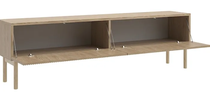 Szafka RTV Nolie 175 cm stojąca Dąb olejowany