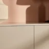 Szafka RTV Thogize 160 cm wisząca beżowa