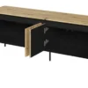 Szafka RTV Trend 167 cm z LED Dąb artisan