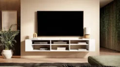 Szafka RTV Wall 175 cm Biały
