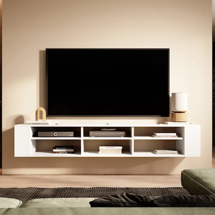 Szafka RTV Wall 175 cm Biały
